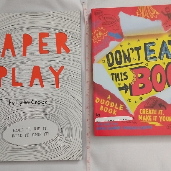 Children's Book Set, Doodle Draw Stickers Paper Crafts Creative DIY Fun Age 6-12 - Picture 13 of 14